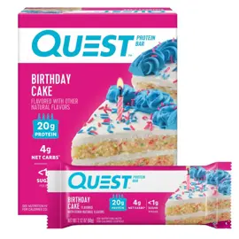 Tarta De Cumpleaños Protein Bars Qu...