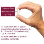 Suplemento Bariatric Advantage Ultra Multi con hierro 270 cápsulas