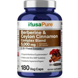 Suplemento Berberine Con Canela De...