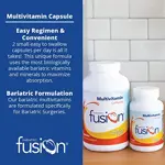 Cápsulas multivitamínicas Bariatric Fusion sin hierro para 3 meses