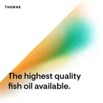 Suplemento THORNE Omega-3 con ácidos grasos CoQ10 90 cápsulas de gel