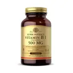 Suplemento Solgar de vitamina B1 (tiamina) 500 mg 100 comprimidos