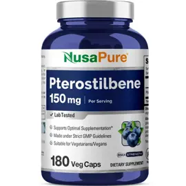 Suplemento De Pterostilbeno 150 Mg...