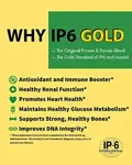 Suplemento IP6 Gold Immune Support 240 cápsulas vegetariano