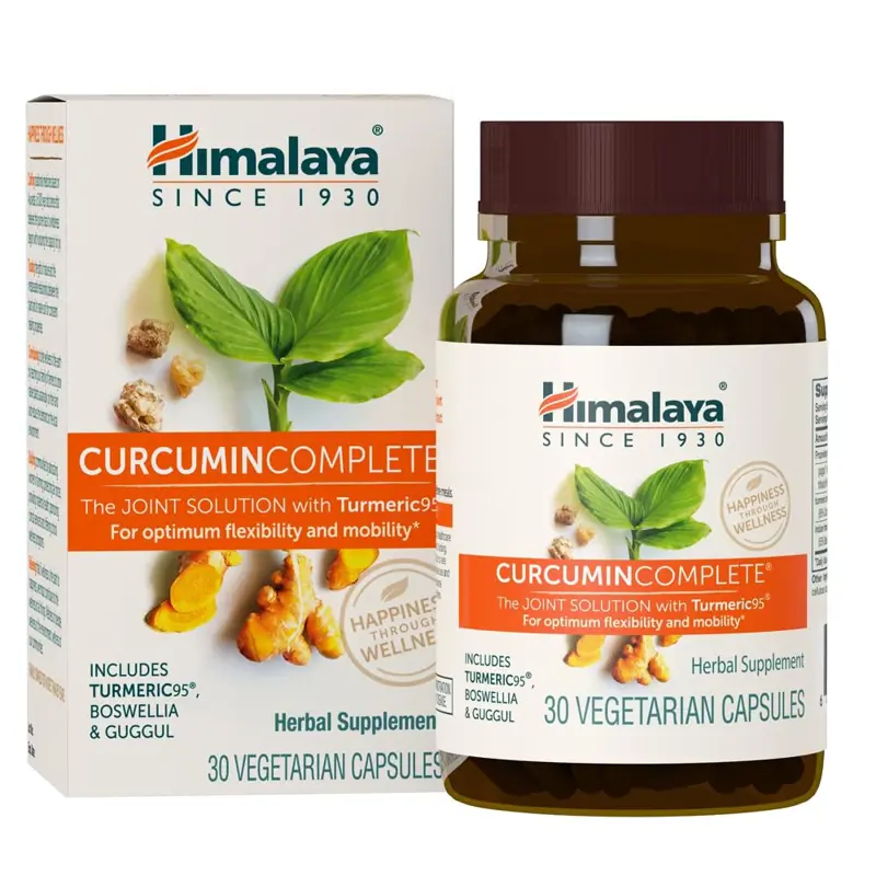 Suplemento Himalaya Curcumina Completa 30 Cápsulas