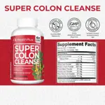 Supplement Health Plus Super Colon Cleanse 530 mg 240 cápsulas