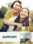 Suplemento de vitamina C liposomal Carlyle, 2200 mg, 90 cápsulas blandas