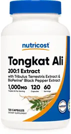 Suplemento Tongkat Ali, 1 G, 120 C...