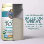 Proteína en polvo Garden of Life, cruda y orgánica, 560 g, 20 porciones