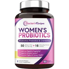 Probiótico Para Mujer , 60 Cápsulas...