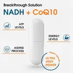 Suplemento Corllia NADH 50 mg + CoQ10 200 mg + D-ribosa 150 mg