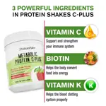Proteína en polvo NaturalSlim Metabolic C-Plus Fresa 500g