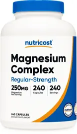 Suplemento  Magnesium Complex 250 Mg 240 Cápsulas