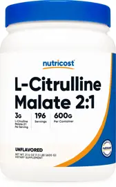 Suplemento LCitrulina Malato (2:1)...