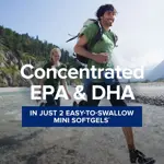 Suplemento de aceite de krill GNC de triple concentración, 220 mg de EPA y DHA