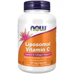 Suplemento NOW de vitamina C liposomal, 120 cápsulas vegetarianas