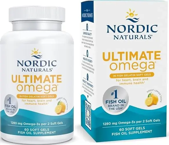 Nordic Naturals Ultimate Omega en gelatina de