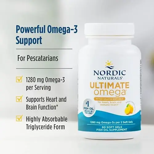 Nordic Naturals Ultimate Omega en gelatina de