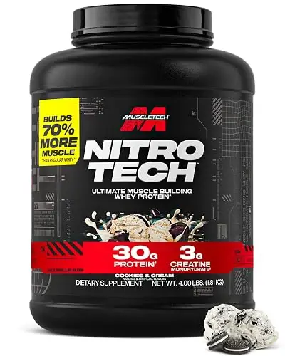 Muscletech Nitro tech Proteína Aislada Y Chocolate