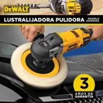 Lustralijadora Pulidora Dewalt Dwp849x Industrial 1250 watts
