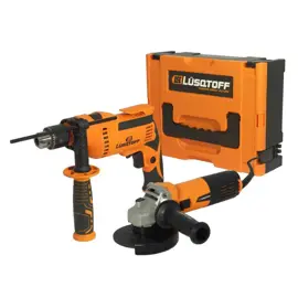 Maletín   Kit Amoladora + Taladro 7...