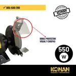 Amoladora de Banco 500 Watts Konan KAB/200
