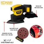 Multilijadora 3 en 1 Konan a Batería 20V Xtra Power Volt 