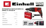 Rotomartillo Taladro Percutor Einhell Tc-rh 620 4f + Maletin