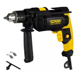 Taladro Con Percutor  750W 13Mm V. Variable Reversa