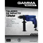 Taladro de Impacto 13mm - Gamma Select - G1908AR