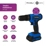 Taladro inalámbrico Tivoli APT-012 azul 50/60Hz