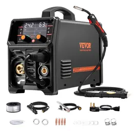 Soldador  Pro Mig 250A 5 En 1, Máqu...