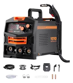 Soldador Mig  130A 2 En 1 Portátil Con Tecnología De...