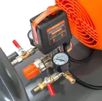 Compresor De Aire Portatil Daewoo Dac24d 24l 2hp 220v 50hz