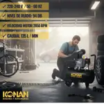 Konan Compresor De Aire 2hp 24 Lts 220v 8bar - 115psi