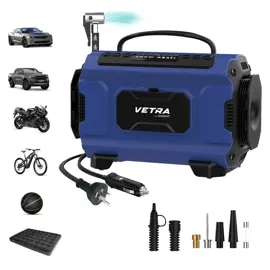 Inflador Portátil Vetra By  150 Psi...