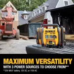 Inflador de neumáticos DEWALT 20V MAX Compact Portable con luz LED