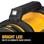 Inflador de neumáticos DEWALT 20V MAX Compact Portable con luz LED