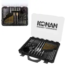 Set De Puntas Mechas Y Sierras Copa 100 Piezas