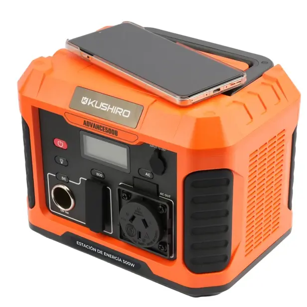 ESTACION DE ENERGIA PORTATIL KUSHIRO 500W