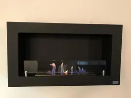 Chimenea Paris Caldén Negra Ga...