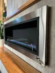 Chimenea Paris Smart Caldén IOT Acero Inoxidable Gas Envasado 140 cm para colgar