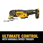 Multiherramienta oscilante DEWALT 20V Max XR DCS356B (solo herramienta)