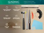 Juego Medidor De Anillos Gadnic RE010 Anillero Plano