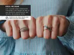 Juego Medidor De Anillos Gadnic RE010 Anillero Plano