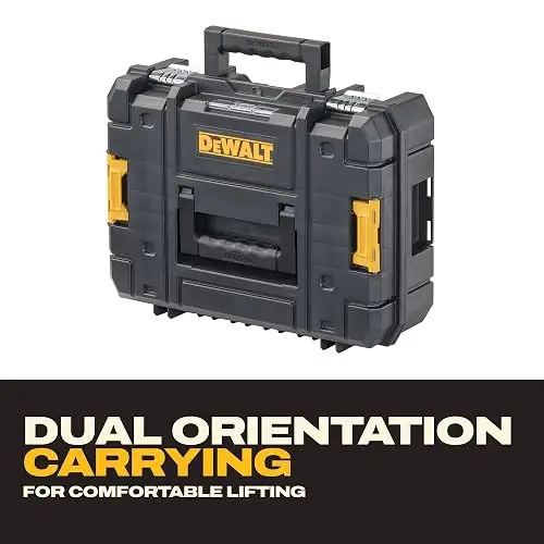 DEWALT TSTAK II Caja de herramientas, caja de