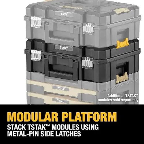 DEWALT TSTAK II Caja de herramientas, caja de