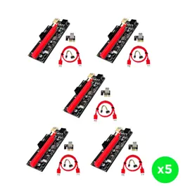 Kit X5 Riser Ver 009S Pcie 6Pin 16X...