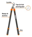 Tijera Para Ramas Cabeza Forjada Truper 18392 Negro/naranja