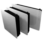 Calefactor Calden 5000 kcal Frente Blanco Gas Natural Sin Salida